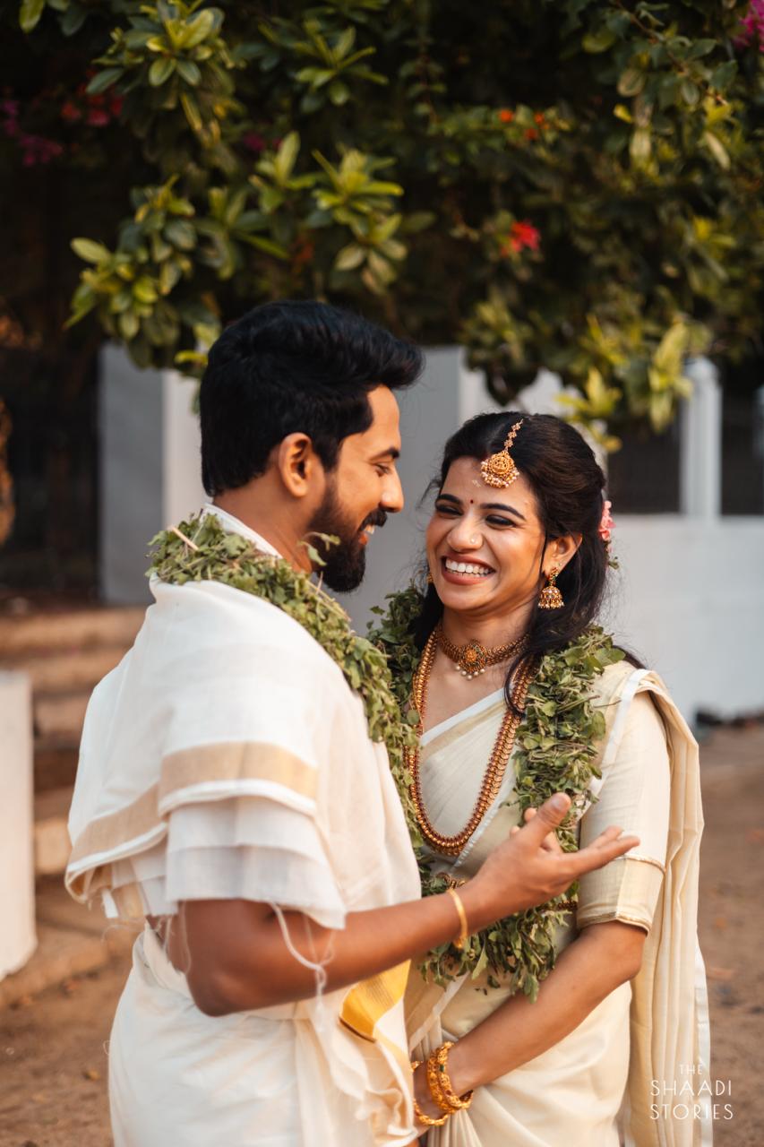 Laughter mid-ceremony